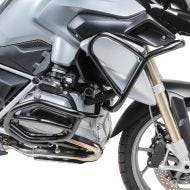 Set Sturzbügel oben unten + Scheinwerfer XL4 für BMW R 1200 GS 13-16 + Taschen Motoguard schwarz CB4_1