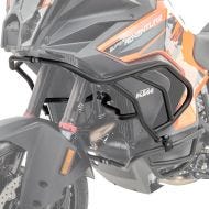 Fairing Crash bar X21 compatible with KTM 1290 Super Adventure R / S 21-24 upper black