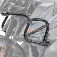 Upper Crash Bar compatible with KTM 890 Adventure / R 21-22 Engine Guard Motoguard CLM black
