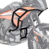 Upper Crash Bar Tank compatible with KTM 790 / 890 Adventure / R 23-24 Engine Guard Motoguard HG18 Black