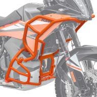 Engine Guard Set compatible with KTM 790 / 890 Adventure / R 23-24 SH26 upper and lower part crash bars orange