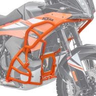 Engine Guard Set compatible with KTM 790 / 890 Adventure / R 23-24 SH27 upper and lower part crash bars orange