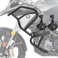 Set Crash Bars + Auxiliary lights fits for BMW G 310 GS 17-24 Fog lights Motoguard SK3
