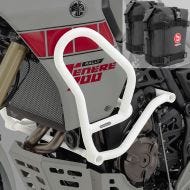 Set Crash bar + bags for Yamaha Tenere 700 19-24 Motoguard MK12 white