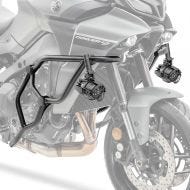 Set Crash bar + Auxiliary lights fit for Yamaha Tracer 9 / GT 21-24 fog lights Motoguard KT11