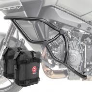 Set Crash bar + bags fit for Yamaha Tracer 9 / GT 21-24 Motoguard KT11 black