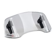 Windshield deflector Clip-On Puig 20764H Clip-On Windscreen Spoiler smoke