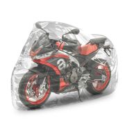 Cover compatible with Ducati 1199 / 1299 Panigale / S 1198 / 1098 Outdoor tarpaulin XL in Transparent