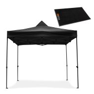 Set Rennzelt 3x3m faltbar mit Werkstattmatte GM2 190x80cm Tourtecs schwarz_1