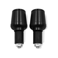 Handle bar end / motorcycle slider cap Tourtecs LE5 for universal handlebars black