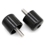 Handlebar ends / handlebar weights compatible with Kawasaki Z 650 / RS Tourtecs BL3 black