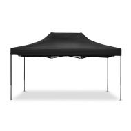Pavillion 3x14.76 ft foldable / Racing tent Tourtecs for the racetrack black