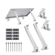 Solar module holder adjustable up to 60 degrees Divit SH1 wall flat roof solar panel holder
