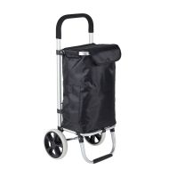 Folding shopping trolley ET1 Divit shopping basket shopping cart 50 liters black