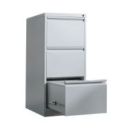 Metal cabinet with 3 drawers MS41 Divit filing cabinet with drawers gray