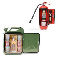 Minibar in petrol can design MF1 bar shelf / storage + Minibar in fire extinguisher design MF51 Divit bar shelf / storage