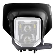 Headlight mask compatible with Husqvarna 701 Enduro 16-24 Xdure GP1 black