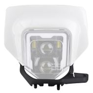 Headlight mask compatible with Husqvarna 701 Enduro 16-24 Xdure GP1 white