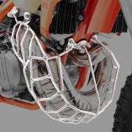 Exhaust Pipe guard compatible with KTM EXC 250 / EXC 300 20-23 Diffuser Guard XDURE PR21 Inox