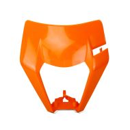 Lampenmaske für KTM EXC / EXC-F Enduro 2017-2021 Xdure PQ4 Scheinwerfermaske orange_1