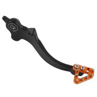 Foot brake lever compatible with KTM 690 Enduro / R 11-17 rear wheel brake black / orange