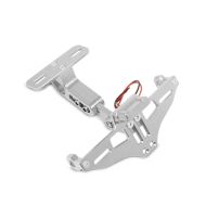 Number plate holder compatible with Benelli BN 600 / TRK 502 / X Tail Tidy Zaddox NH2 silver