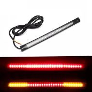 Motorrad LED Lichtstreifen universal Zaddox Rücklicht mit Brems- und Blinklicht flexibel_1