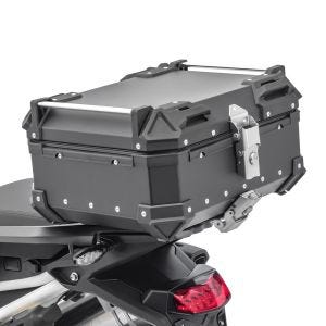 Motorcycle Aluminium top box Bagtecs XB28 top Case 28 Liters black