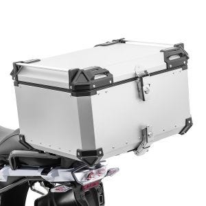 Motorbike Alu Top Case Bagtecs XB85 Aluminium Universal 85 litres silver