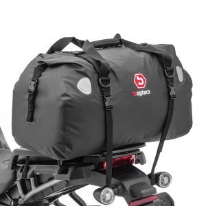 Motorcycle tail bag Bagtecs XF60 Waterproof Rear Seat Dry Bag Volume 60l