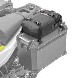 Pannier Lid Bag compatible with Moto Guzzi Stelvio / V85 TT top box Bagtecs KH1