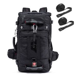 Motorrad Rucksack Bagtecs HK2 Hecktasche inkl. Spanngurte 35Ltr schwarz_1