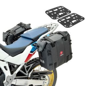 Satteltaschen + Platte für Honda Africa Twin CRF 1000 L Seitentaschen Bagtecs XA32_1