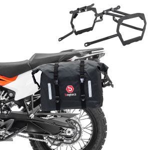 Saddlebag Set WP8 compatible with KTM 790 / 890 Adventure/ R 23-24 with supports Bagtecs