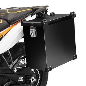 Aluminium Pannier compatible with Benelli TRK 502 / X Side Case Bagtecs Namib 35L black
