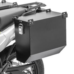 Alukoffer für Husqvarna Norden 901 Aluminium Seitenkoffer Bagtecs Atlas 36L schwarz_1