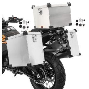 Alu Koffer 35-40L Topcase 38L für Benelli TRK 502 / X_1