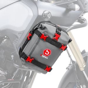 Crash bar bag Bagtecs G3R for motorbike protection bar waterproof 6L