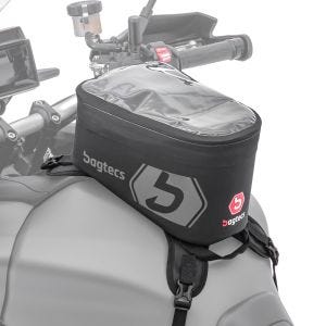 Tank bag WPX8 waterproof compatible with KTM 390 Adventure / Duke magnetic with attachment system Bagtecs tank bag 8 liters