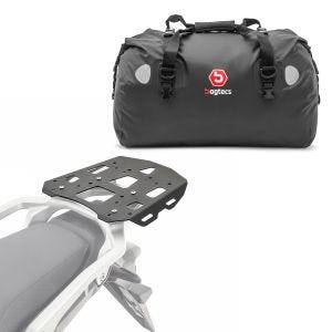 Set Gepäckbrücke + Hecktasche 60L passend für Harley Davidson Pan America 1250 / Special 21-24 Gepäckträger Bagtecs SLP-XF60