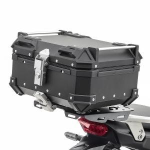 Motorcycle Aluminium top box Bagtecs XB22 top Case 22 Liters black