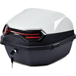 Motorcycle top case Bagtecs BT11 45 liter universal rear white