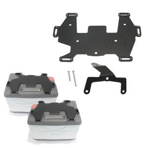 Additional luggage racks suitable for Vario case BMW R 1250 GS 19-23 Bagtecs GA23 luggage racks black