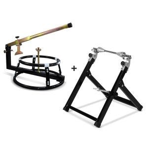 Reifenmontage Set für Yamaha MT-10 / Tenere 700 Reifenmontiergerät WO-1 + Wuchtbock WU-2 ConStands_0