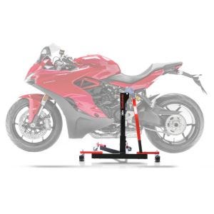 Central Stand compatible with Ducati Supersport 950 / S 21-24 red Paddock Stand ConStands Power-Evo