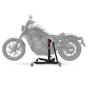 Zentralständer Honda Rebel 1100 2021 schwarz Motorradheber ConStands Power-Classic_1