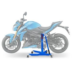 Central Stand compatible with Suzuki GSX-S 1000 15-24 blue Paddock Stand ConStands Power-Classic
