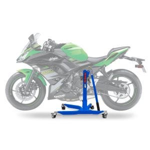 Central Stand compatible with Kawasaki Ninja 650 17-24 blue Paddock Stand ConStands Power-Classic