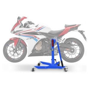 Central Stand compatible with Honda CBR 500 R 16-18 blue Paddock Stand ConStands Power-Classic