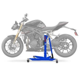 Zentralständer Triumph Speed Triple 1200 RS 2021 Blau Motorradheber ConStands Power-Classic_1